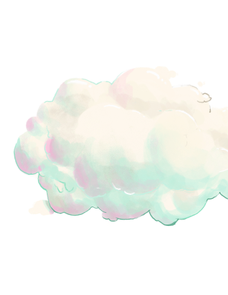 fluffy white cloud